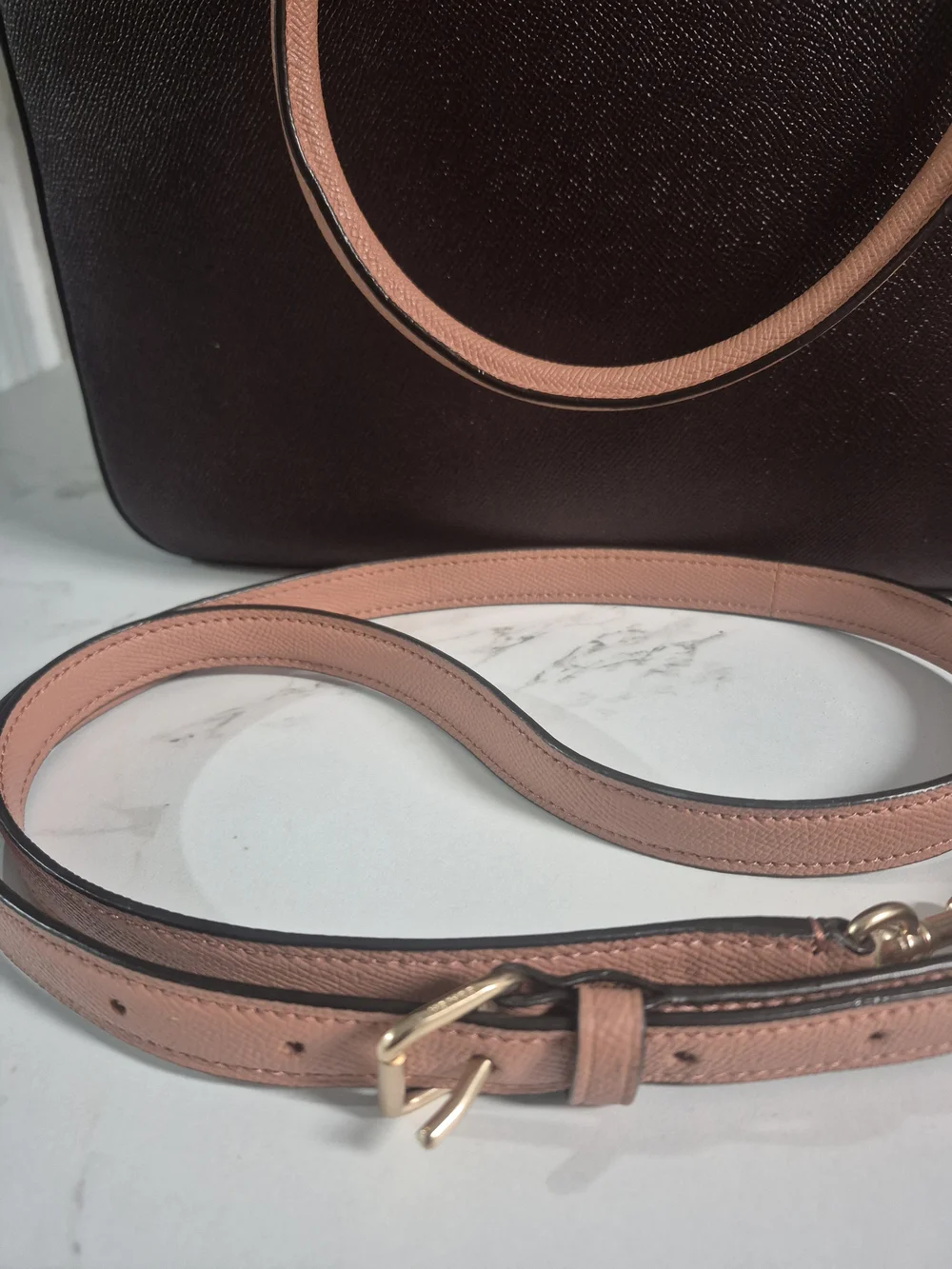 NWOT Coach Leather Laptop Bag